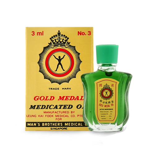 GOLD MEDAL MEDICATED OIL 10ML